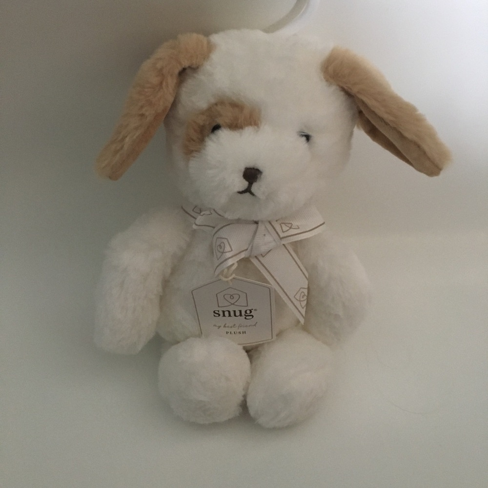 Snug Plush Puppy Dog Soft Baby Toy Stuffed Animal Baby Gift NEW
